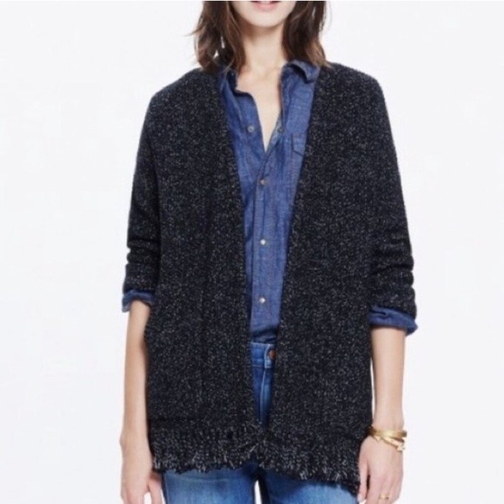 Madewell Memento Fringe Cardigan‎ Sweater S